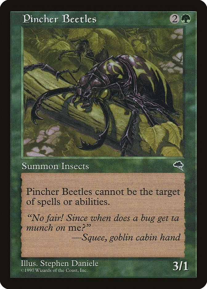 Image for Pincher Beetles (Tempest) (244) - Magic: The Gathering