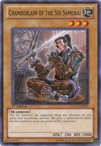 Image for Chamberlain of the Six Samurai (Legendary Collection 2) (LCGX-EN222) - YuGiOh