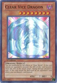 Image for Clear Vice Dragon (Legendary Collection 2) (LCGX-EN209) - YuGiOh