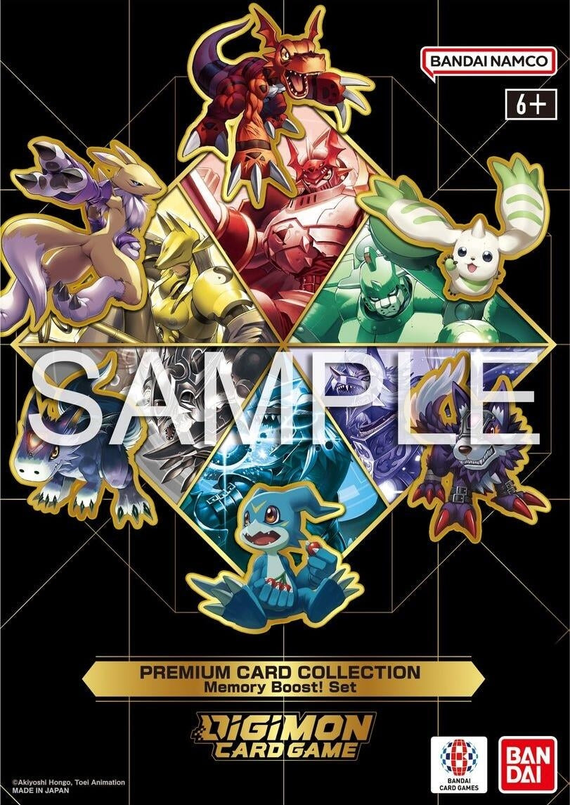 Image for Premium Card Collection - Memory Boost! Set (Sealed Promotional Bundle) - Digimon Card Game