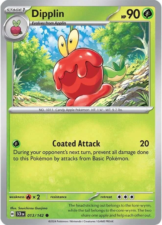 Image for Dipplin (SV07: Stellar Crown) (013/142) - Pokemon