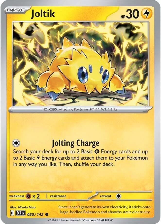 Image for Joltik (SV07: Stellar Crown) (050/142) - Pokemon