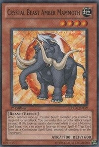 Image for Crystal Beast Amber Mammoth (Legendary Collection 2) (LCGX-EN159) - YuGiOh