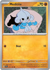 Image for Meditite (SV07: Stellar Crown) (077/142) - Pokemon