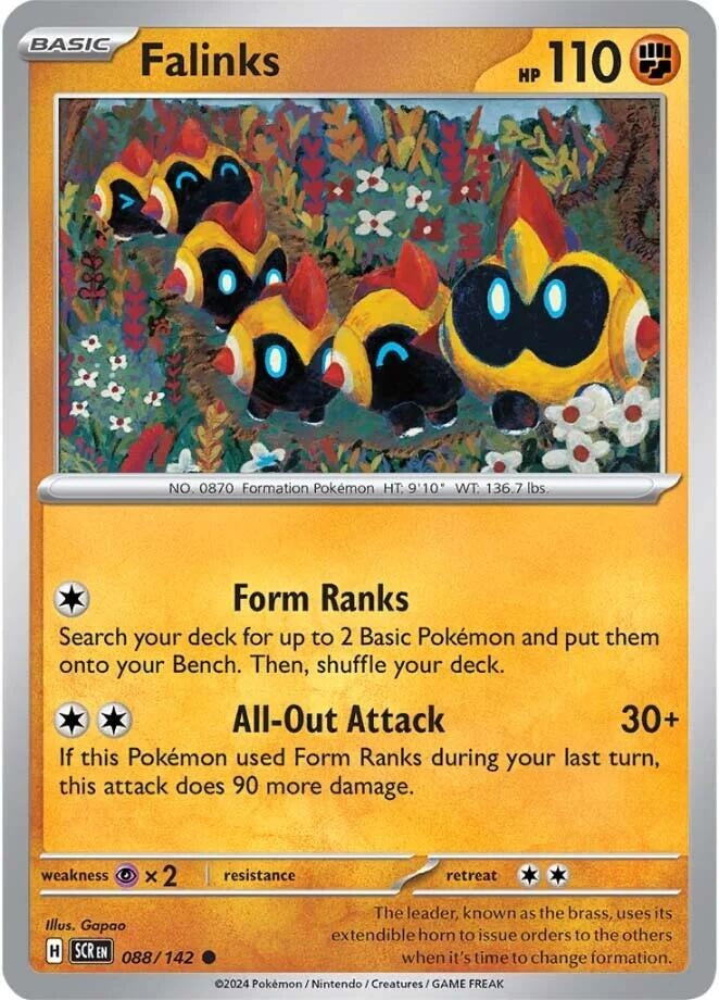Image for Falinks (SV07: Stellar Crown) (088/142) - Pokemon