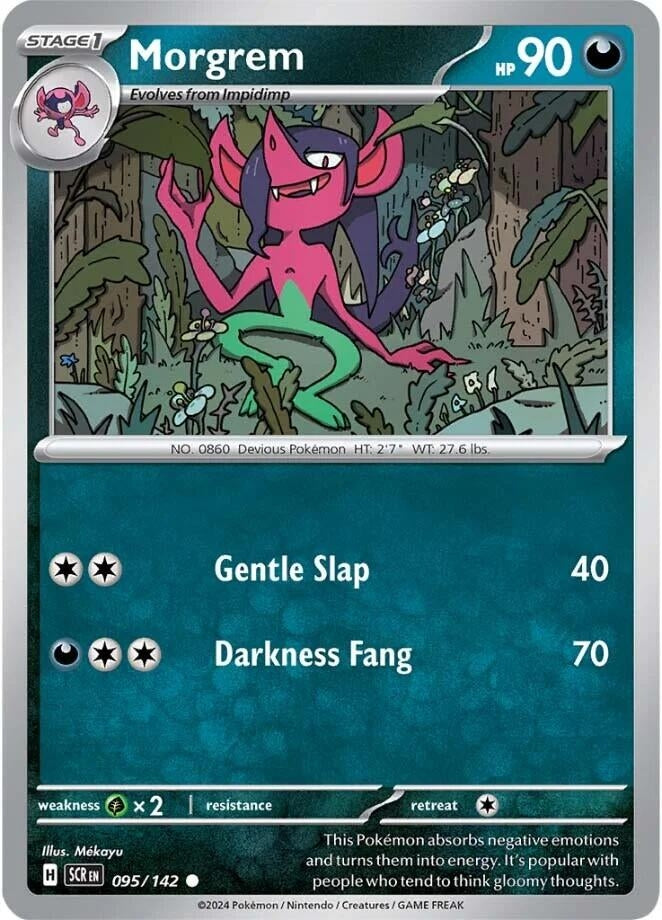 Image for Morgrem (SV07: Stellar Crown) (095/142) - Pokemon