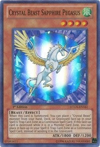 Image for Crystal Beast Sapphire Pegasus (Legendary Collection 2) (LCGX-EN161) - YuGiOh