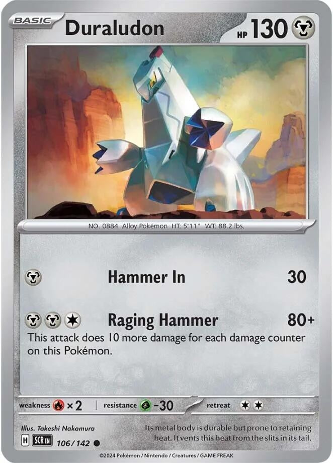 Image for Duraludon (SV07: Stellar Crown) (106/142) - Pokemon
