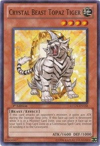 Image for Crystal Beast Topaz Tiger (Legendary Collection 2) (LCGX-EN158) - YuGiOh