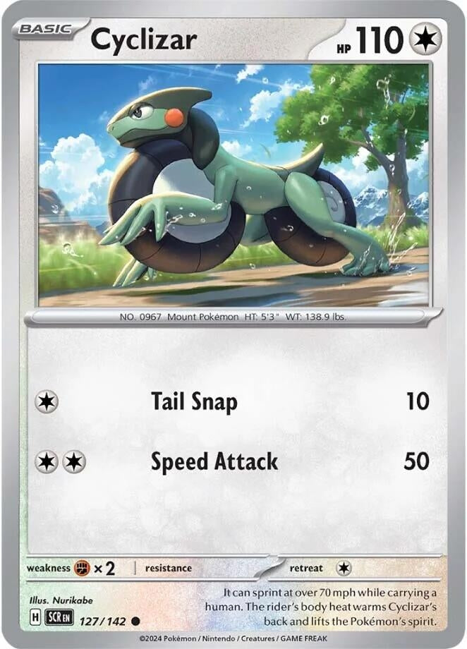 Image for Cyclizar (SV07: Stellar Crown) (127/142) - Pokemon