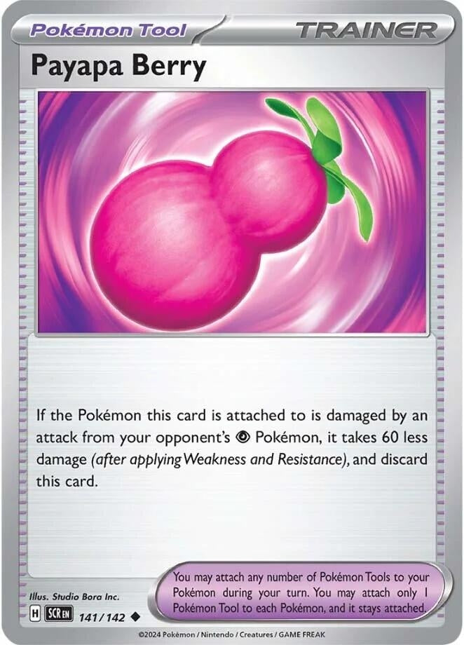 Image for Payapa Berry (SV07: Stellar Crown) (141/142) - Pokemon