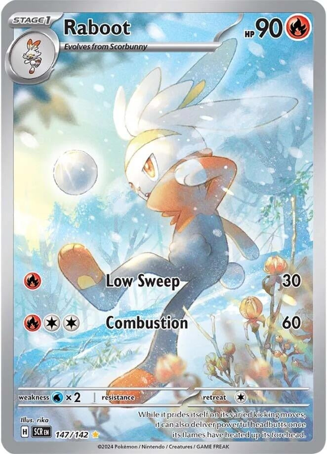 Image for Raboot (SV07: Stellar Crown) (147/142) - Pokemon