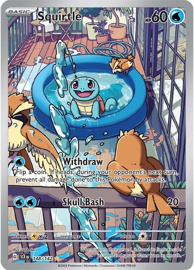 Image for Squirtle (SV07: Stellar Crown) (148/142) - Pokemon