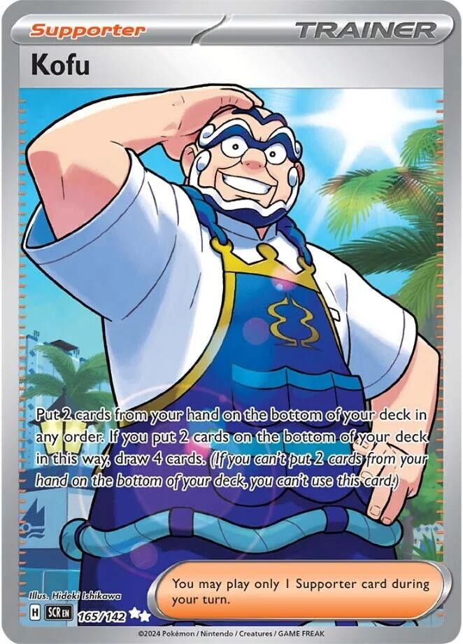 Image for Kofu (SV07: Stellar Crown) (165/142) - Pokemon