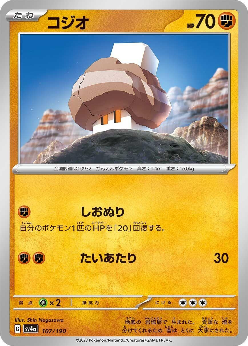 Image for Nacli - Pokemon Japan