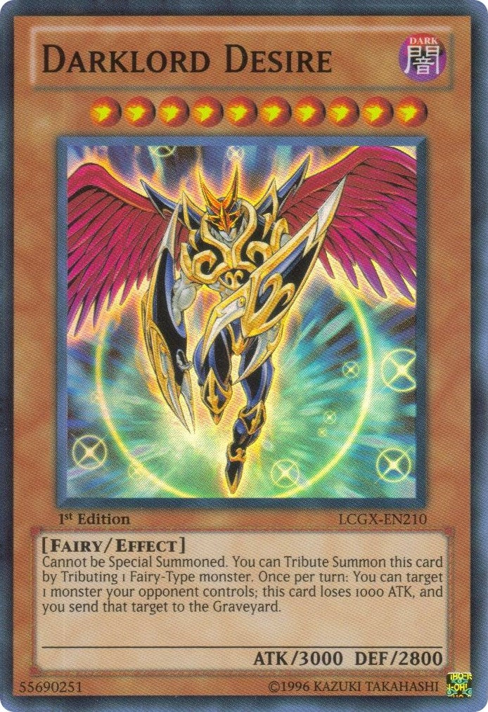 Image for Darklord Desire (Legendary Collection 2) (LCGX-EN210) - YuGiOh