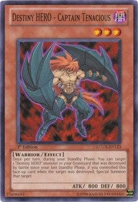 Image for Destiny HERO - Captain Tenacious (Legendary Collection 2) (LCGX-EN123) - YuGiOh