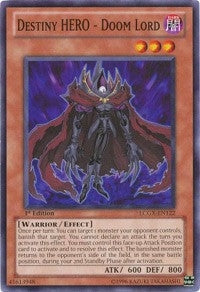 Image for Destiny HERO - Doom Lord (Legendary Collection 2) (LCGX-EN122) - YuGiOh
