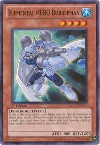 Image for Elemental HERO Bubbleman (Legendary Collection 2) (LCGX-EN012) - YuGiOh