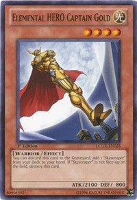 Image for Elemental HERO Captain Gold (Legendary Collection 2) (LCGX-EN026) - YuGiOh