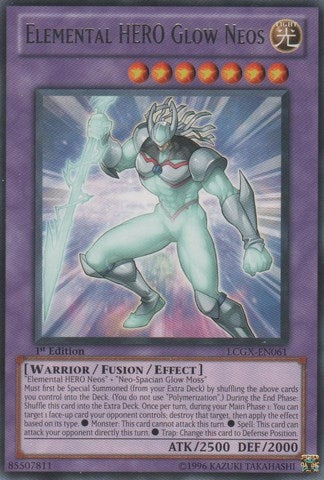 Image for Elemental HERO Glow Neos (Legendary Collection 2) (LCGX-EN061) - YuGiOh