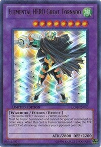 Image for Elemental HERO Great Tornado (Legendary Collection 2) (LC02-EN010) - YuGiOh