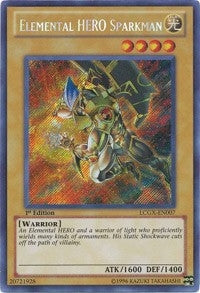 Image for Elemental HERO Sparkman (Alternate Art) (Legendary Collection 2) (LCGX-EN007) - YuGiOh