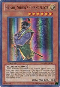 Image for Enishi, Shien's Chancellor (Legendary Collection 2) (LCGX-EN241) - YuGiOh