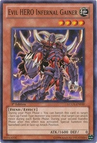 Image for Evil HERO Infernal Gainer (Legendary Collection 2) (LCGX-EN030) - YuGiOh
