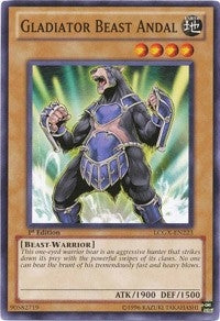 Image for Gladiator Beast Andal (Legendary Collection 2) (LCGX-EN223) - YuGiOh