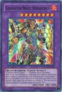 Image for Gladiator Beast Heraklinos (Legendary Collection 2) (LCGX-EN253) - YuGiOh