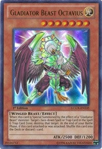 Image for Gladiator Beast Octavius (Legendary Collection 2) (LCGX-EN235) - YuGiOh