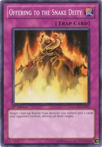 Image for Offering to the Snake Deity (Legendary Collection 2) (LCGX-EN221) - YuGiOh