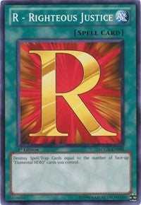 Image for R - Righteous Justice (Legendary Collection 2) (LCGX-EN090) - YuGiOh