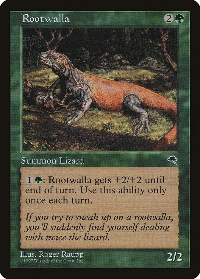 Image for Rootwalla (Tempest) (252) - Magic: The Gathering