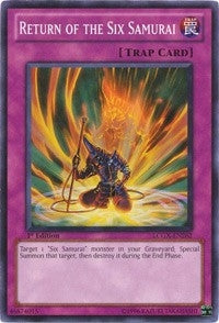 Image for Return of the Six Samurai (Legendary Collection 2) (LCGX-EN262) - YuGiOh