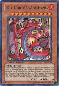 Image for Uria, Lord of Searing Flames (Legendary Collection 2) (LC02-EN001) - YuGiOh