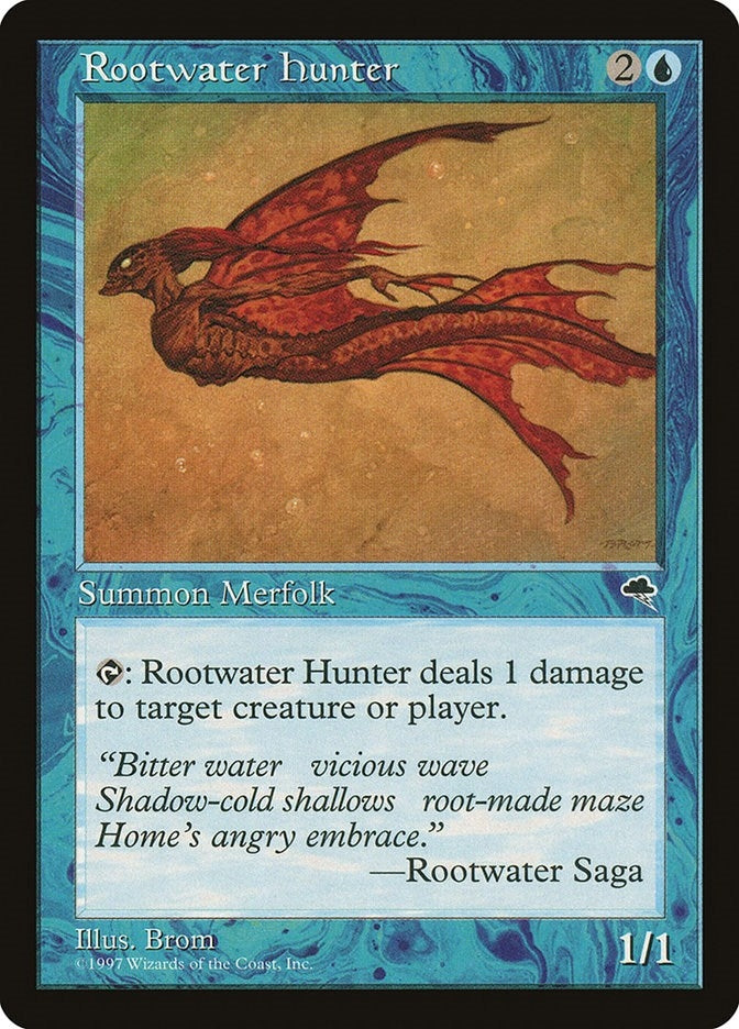 Image for Rootwater Hunter (Tempest) (82) - Magic: The Gathering