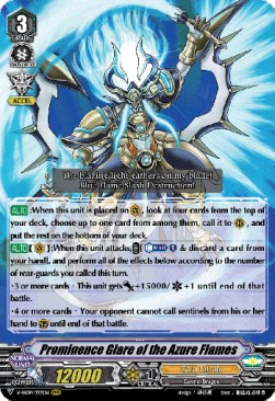Prominence Glare of the Azure Flames - Revival Selection (Triple Rare) [V-SS09-033]