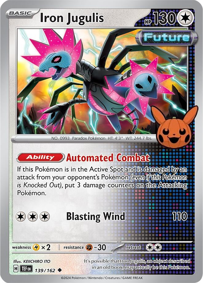 Image for Iron Jugulis (Trick or Trade BOOster Bundle 2024) (139/162) - Pokemon