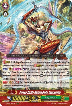 Poison Sickle Mutant Deity, Overwhelm - Revival Selection (Triple Rare) [V-SS09-149]