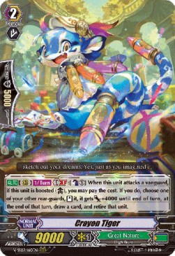 Crayon Tiger - Revival Selection (Triple Rare) [V-SS09-160] - Cardfight!! Vanguard Single