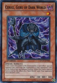 Image for Ceruli, Guru of Dark World (Structure Deck: Gates of the Underworld) (SDGU-EN003) - YuGiOh