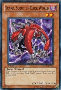 Image for Scarr, Scout of Dark World (Structure Deck: Gates of the Underworld) (SDGU-EN006) - YuGiOh