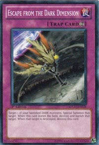 Image for Escape from the Dark Dimension (Structure Deck: Gates of the Underworld) (SDGU-EN038) - YuGiOh