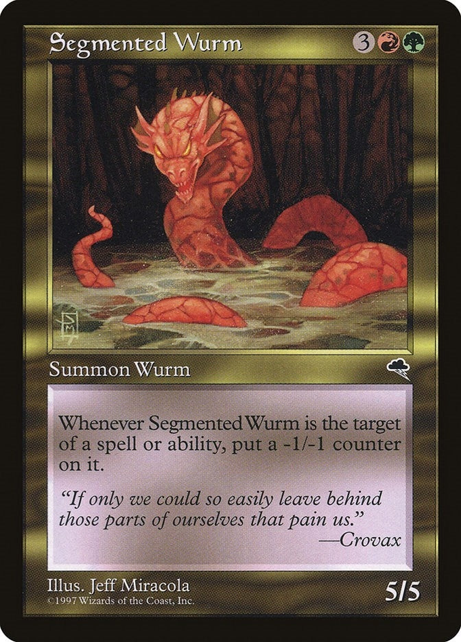 Image for Segmented Wurm (Tempest) (269) - Magic: The Gathering