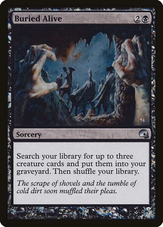 Image for Buried Alive (Premium Deck Series: Graveborn) (20) - Magic: The Gathering