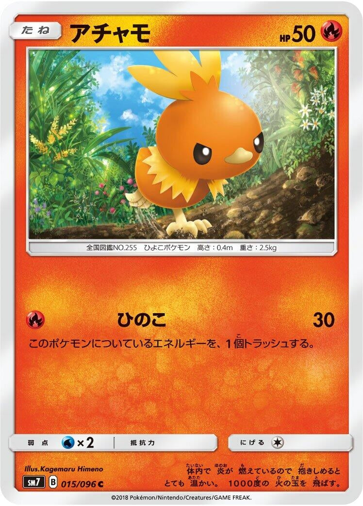 Image for Torchic (SM7: Sky-Splitting Charisma) (015/096) - Pokemon Japan