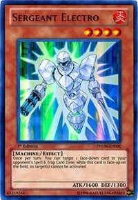 Image for Sergeant Electro (Photon Shockwave) (PHSW-EN090) - YuGiOh