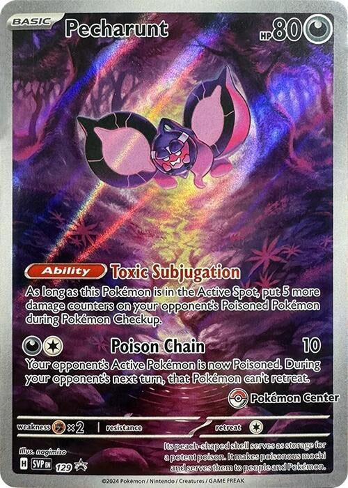 Image for Pecharunt - 129 (Pokemon Center Exclusive) (SV: Scarlet & Violet Promo Cards) (129) - Pokemon